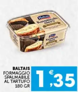 IperSisa Baltais formaggio spalmabile al tartufo offerta