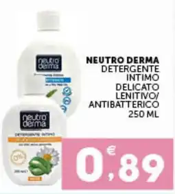IperSisa Neutro derma Detergente intimo delicato lenitivo/antibatterico offerta