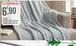 Iper Nonna Isa Plaid Bister Noah offerta
