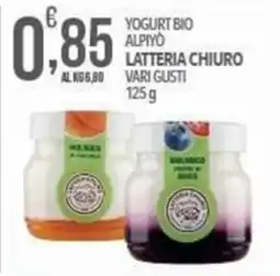 Iper Nonna Isa Yogurt bio Alpiyò Latteria Chiuro offerta