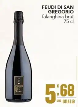 Gruppo di Palo Feudi di San Gregorio falanghina brut offerta