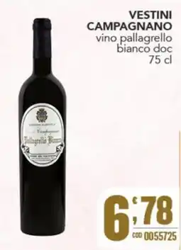 Gruppo di Palo Vestini Campagnano vino pallagrello bianco doc offerta