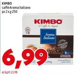 MEGA Kimbo caffè Aroma Italiano offerta