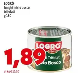 MEGA Logro funghi misto bosco trifolati offerta