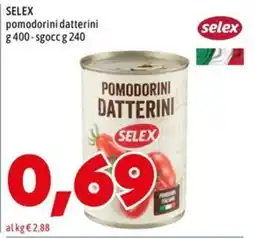 MEGA Pomodorini datterini Selex offerta