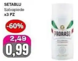 Irys Salvapiede Proraso offerta