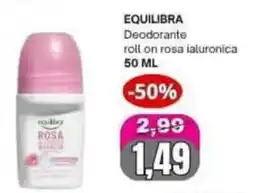 Irys Equilibra deodorante roll on rosa ialuronica offerta