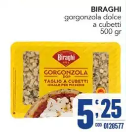 Gruppo di Palo Biraghi gorgonzola dolce a cubetti offerta
