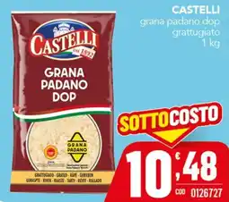 Gruppo di Palo Castelli grana padano dop grattugiato offerta