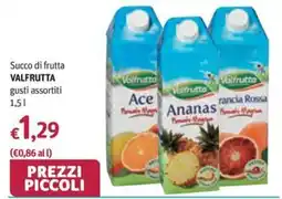 Futura Supermercati Succo di frutta Valfrutta offerta