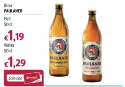 Futura Supermercati Birra Paulaner offerta