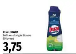 Emi Supermercati Dual Power Gel Lavastoviglie Limone offerta