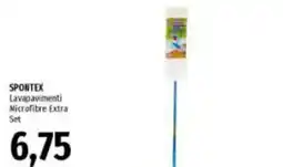 Emi Supermercati Spontex lavapavimenti microfibra extra offerta