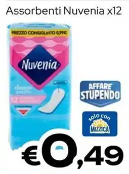 MAX Supermercati Assorbenti Nuvenia offerta
