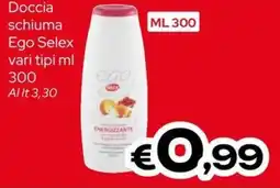 MAX Supermercati Doccia schiuma Ego Selex offerta
