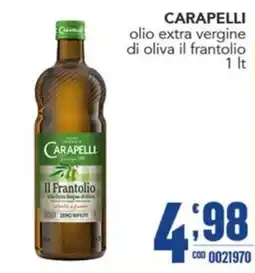 Gruppo di Palo Carapelli olio extra vergine di oliva il frantolio offerta