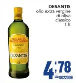 Gruppo di Palo Olio extra vergine di oliva classico Desantis offerta
