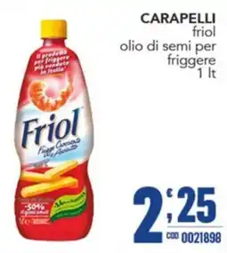 Gruppo di Palo Friol olio di semi per friggere offerta