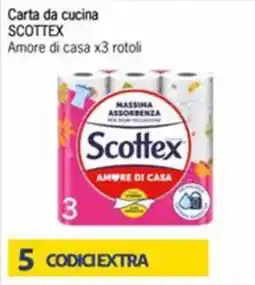 Futura Supermercati Carta da cucina Scottex Amore di casa offerta