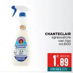Altasfera Chanteclair sgrassatore universale offerta