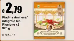 Sì con te Superstore Piadina riminese integrale bio Riccione offerta