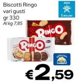 MAX Supermercati Biscotti Ringo offerta