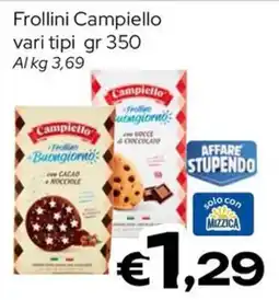 MAX Supermercati Frollini Campiello offerta