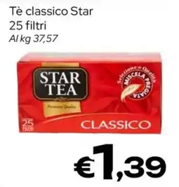 MAX Supermercati Tè classico Star offerta