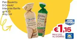MAX Supermercati Pan Bauletto Integrale Barilla offerta