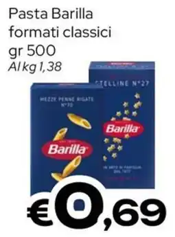 MAX Supermercati Pasta Barilla formati classici offerta