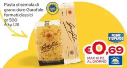 MAX Supermercati Pasta di semola di grano duro Garofalo offerta