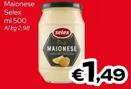 MAX Supermercati Maionese Selex offerta