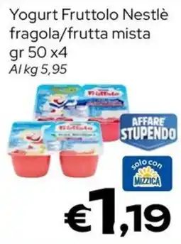 MAX Supermercati Yogurt Fruttolo Nestlé offerta