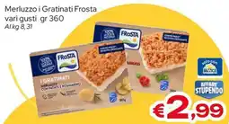 MAX Supermercati I gratinati merluzzo frosta offerta
