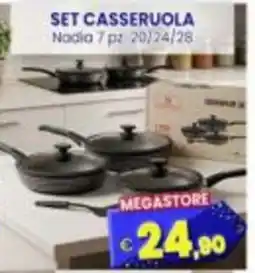 Punto Shopping Megastore Set casseruola Nadia offerta