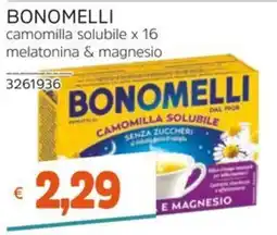 Stop&Shop Bonomelli camomilla solubile offerta