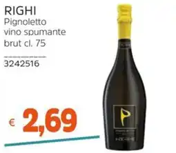 Stop&Shop Righi Pignoletto vino spumante brut offerta