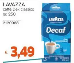 Stop&Shop Lavazza caffè Dek classico offerta