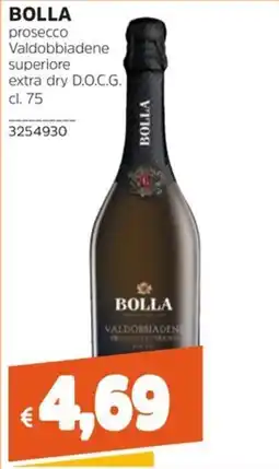 Stop&Shop Bolla prosecco Valdobbiadene superiore extra dry D.O.C.G. offerta