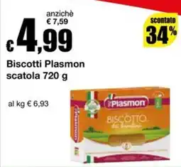 Sì con te Superstore Biscotti Plasmon offerta