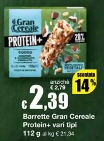 Barrette Gran Cereale Protein+