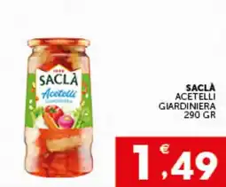 IperSisa Saclà acetelli giardiniera offerta
