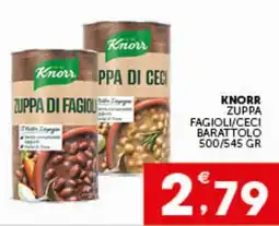IperSisa Knorr zuppa di fagioli offerta