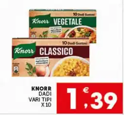 IperSisa Knorr dadi vari tipi offerta