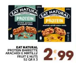 IperSisa Eat Natural Protein Barrette Arachidi e Mirtilli offerta