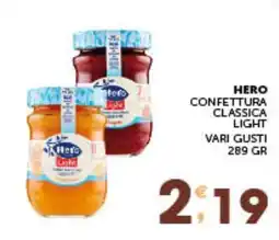 IperSisa Hero confettura classica light offerta