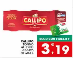 IperSisa Callipo tonno all'olio di oliva offerta