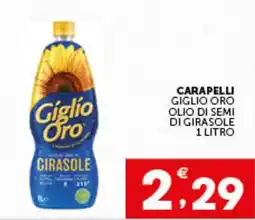 IperSisa Giglio Oro olio di semi di girasole offerta