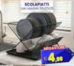 Punto Shopping Megastore Scolapiatti con vassoio offerta