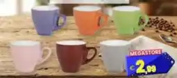 Punto Shopping Megastore Tazze colorate offerta